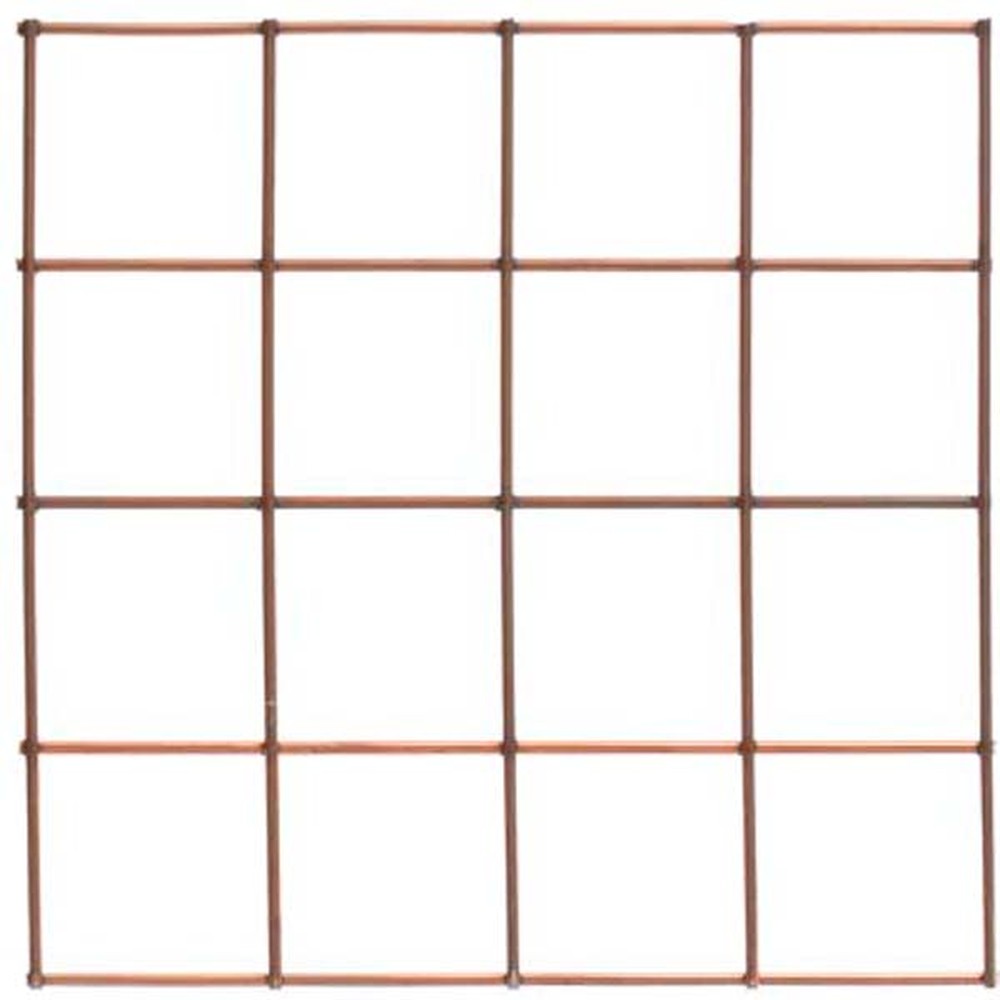 Welded Wire Mesh 2" x 2" 8 Gauge 1830 x 1220mm Self Colour