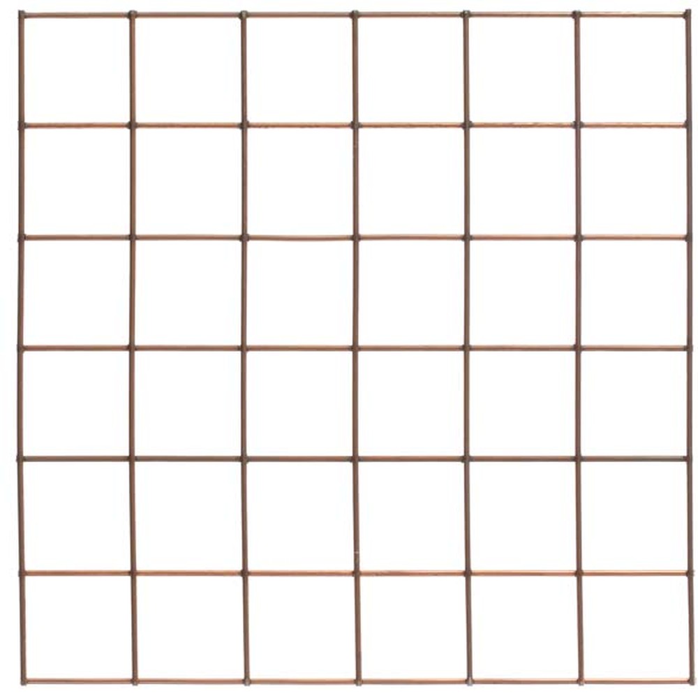 Welded Wire Mesh 1" x 1" 8 Gauge 1220 x 2440mm Self Colour