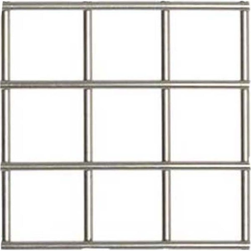 4'x 8' 3"x 3"x 10g Type 304 Stainless (3mm) Welded Mesh - F H Brundle