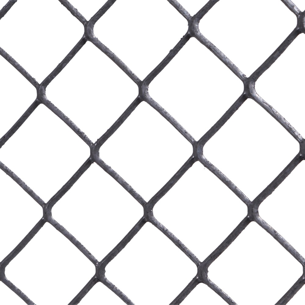 1250 x 1250 x 1mm Thick Flattened Expanded Metal Mesh - Zintec Steel Pattern 1601F