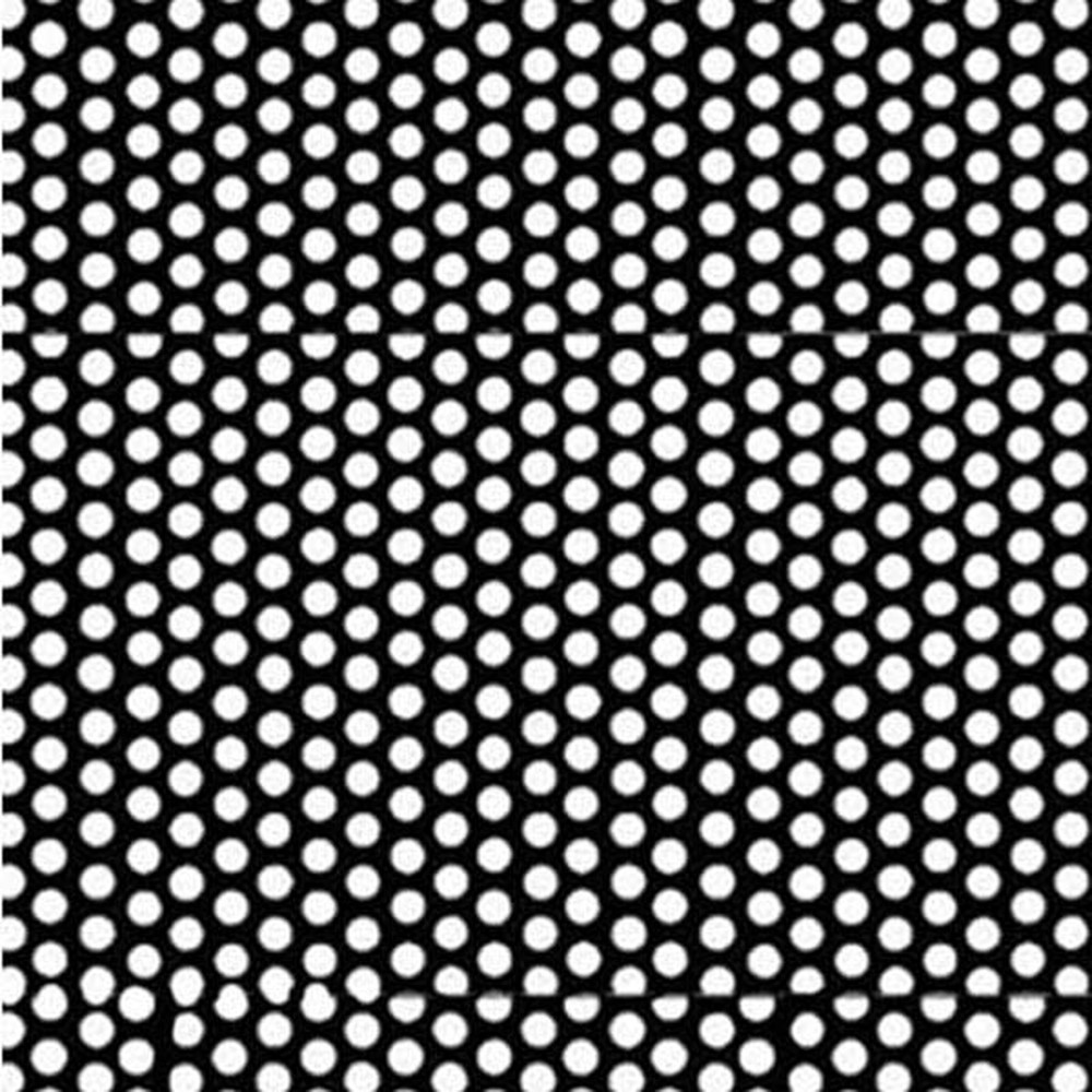 Perforated Metal Sheet 1.5mm Round Hole 2.75mm pitch - 2000mm x 1000mm x 1mm mild steel