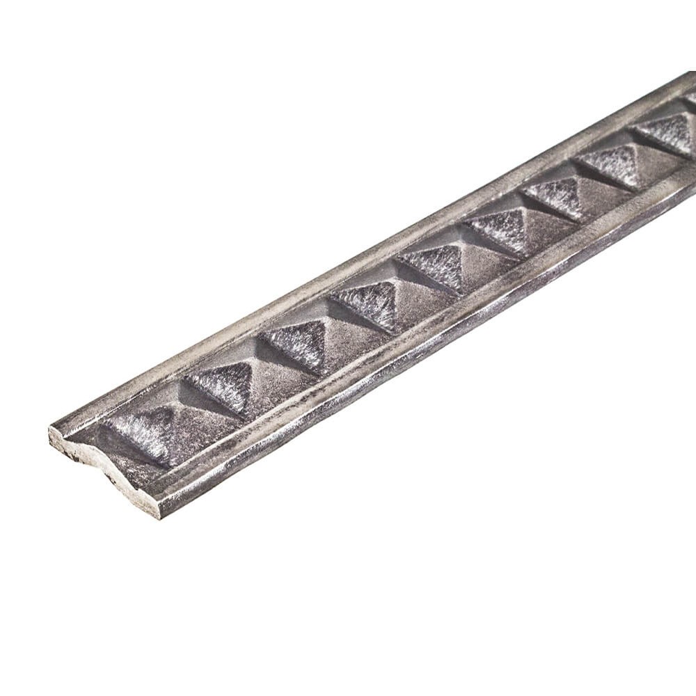 L:3000mm 32 x 9mm Steel Textured Decorative Bar