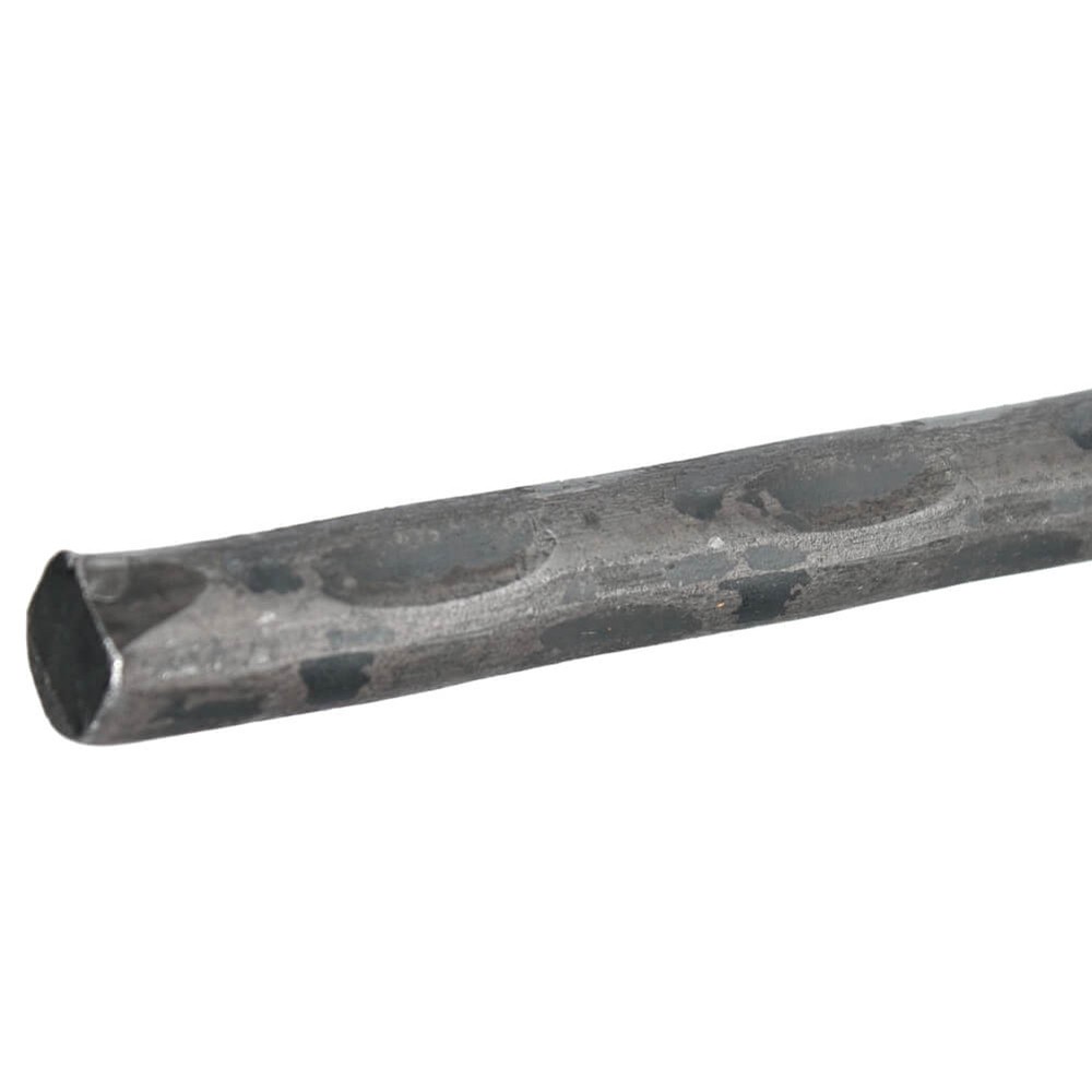 25mm Diameter x 3000mm Hammered Mild Steel Round Bar