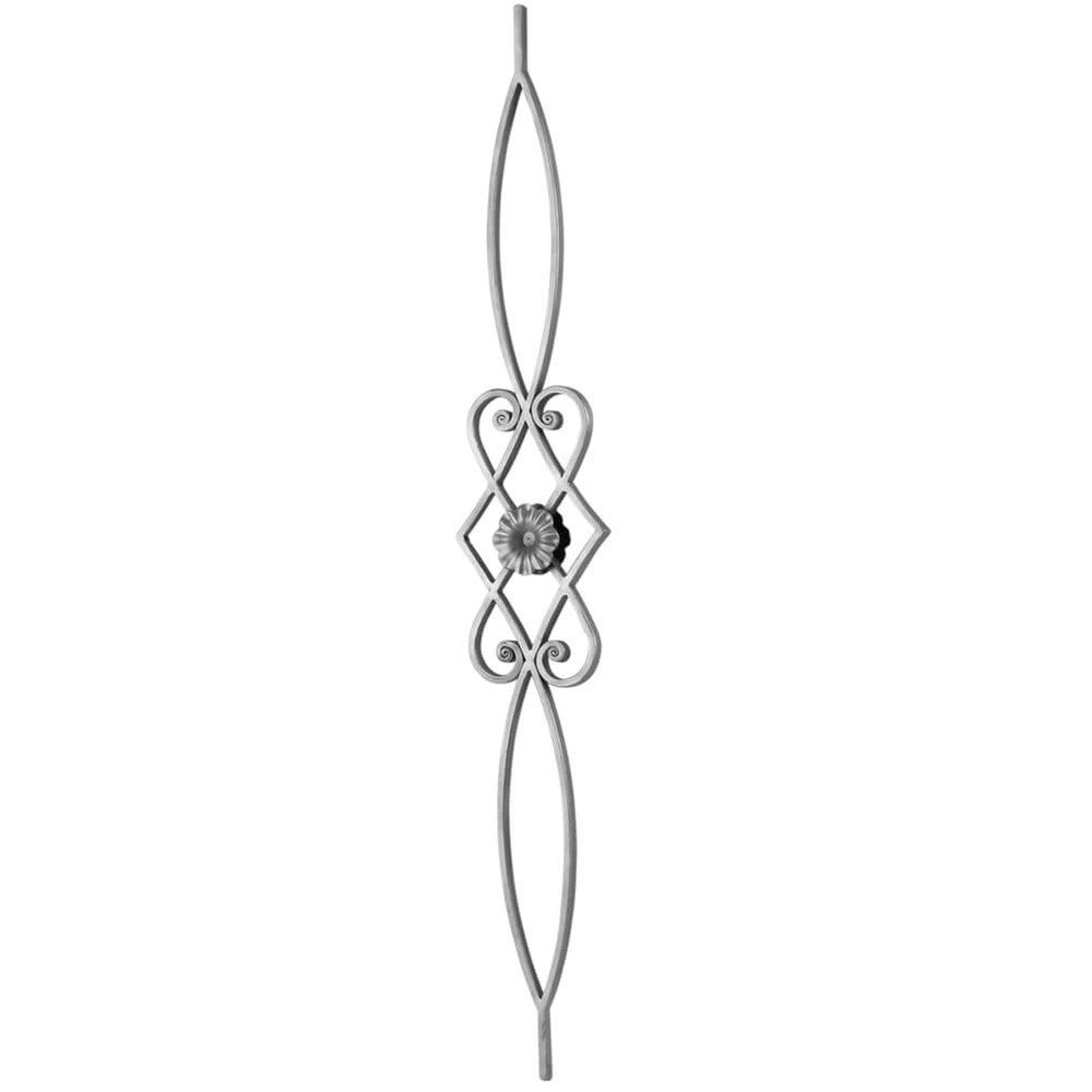 Panel Unit Smooth Flat Bar- Height 1000 x Length 160mm - 14 x 8mm