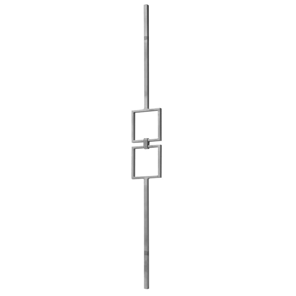 Panel Unit Smooth Square Bar- Height 1000 x Length 115mm - 14mm