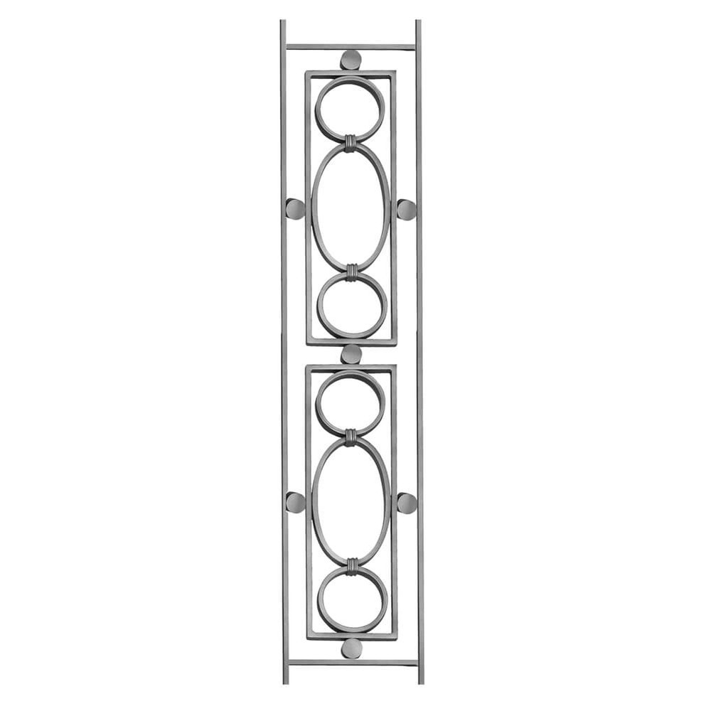 Panel Unit Smooth Flat Bar - Height 1000 x Length 210mm - 14 x 8mm