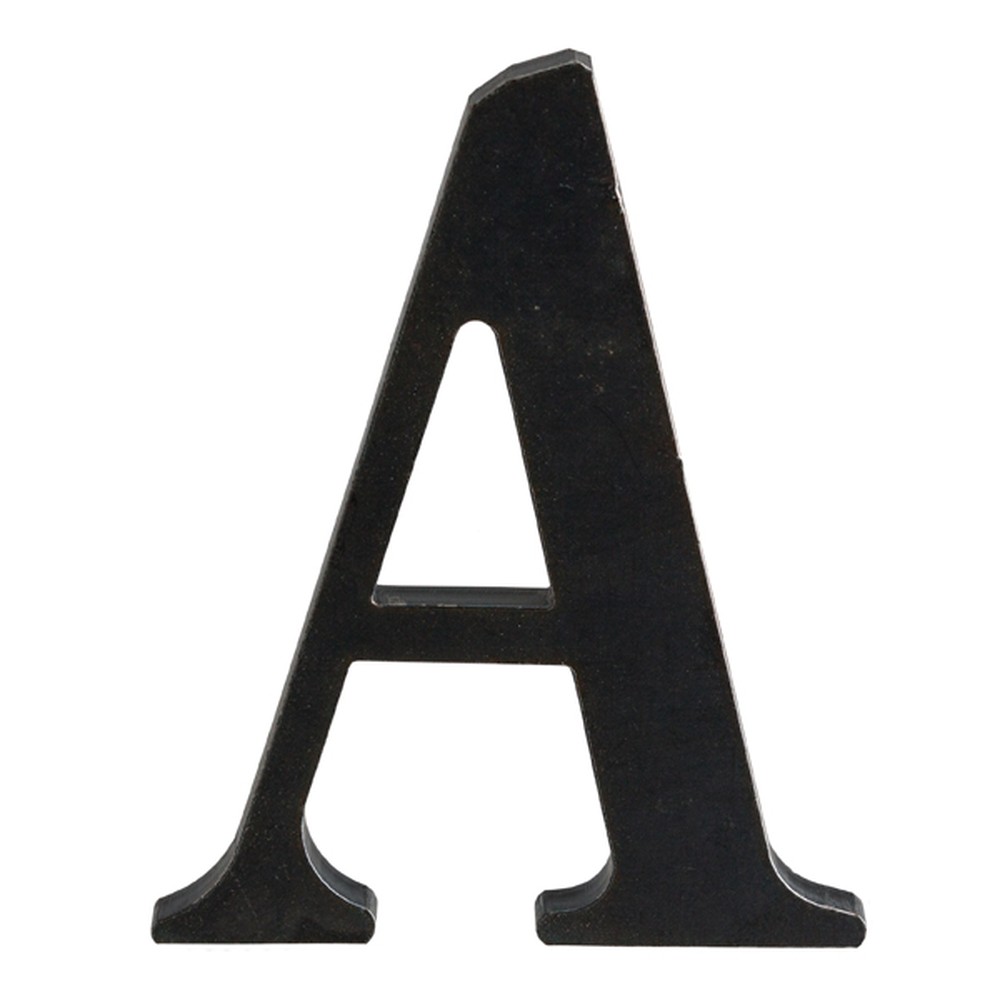 50mm High 3mm Thick Mild Steel Profiled Letter A