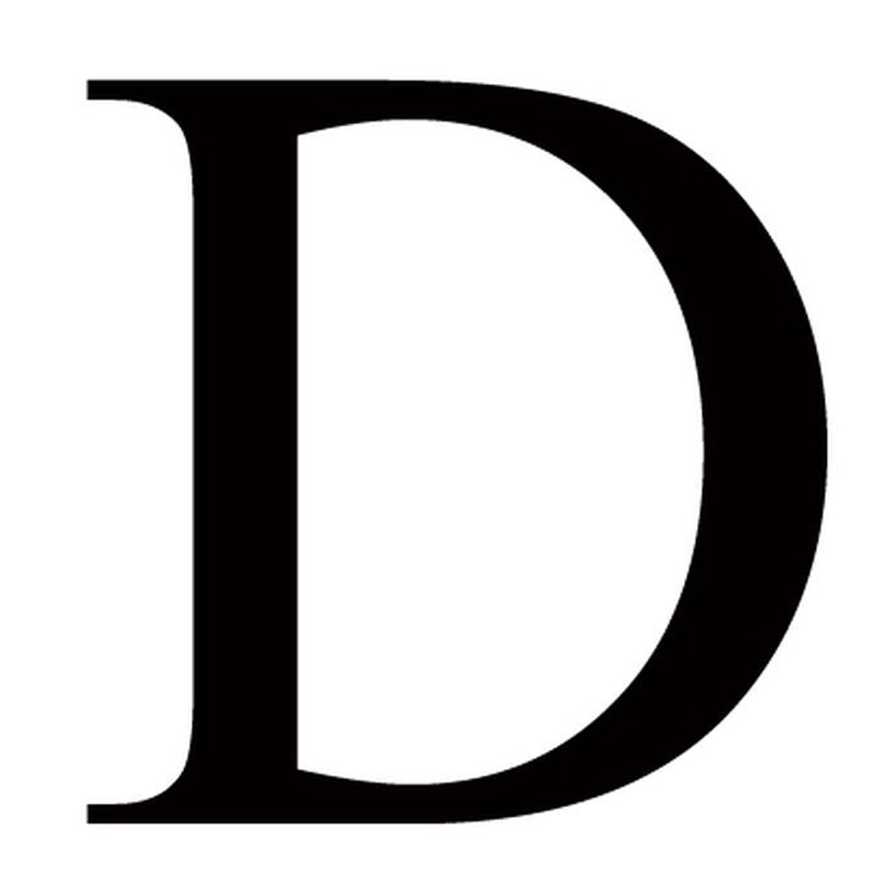50mm High 3mm Thick Mild Steel Profiled Letter D