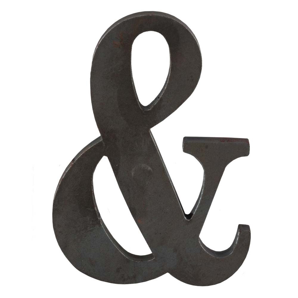 150mm High 6mm Thick Mild Steel Profiled Letter &