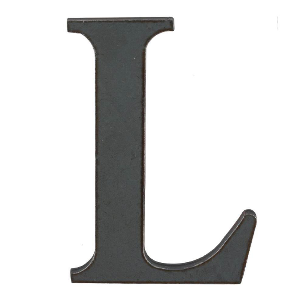 150mm High 6mm Thick Mild Steel Profiled Letter L