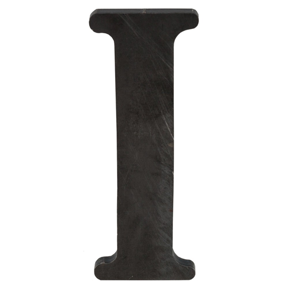 200mm High 6mm Thick Mild Steel Profiled Letter I