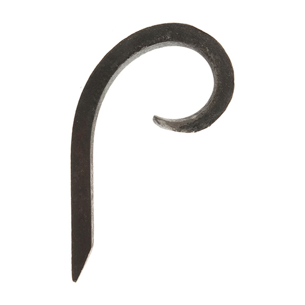 Half C Scroll - Height 75 x Lgth 45mm Smooth - 12 x 6mm Flat Bar