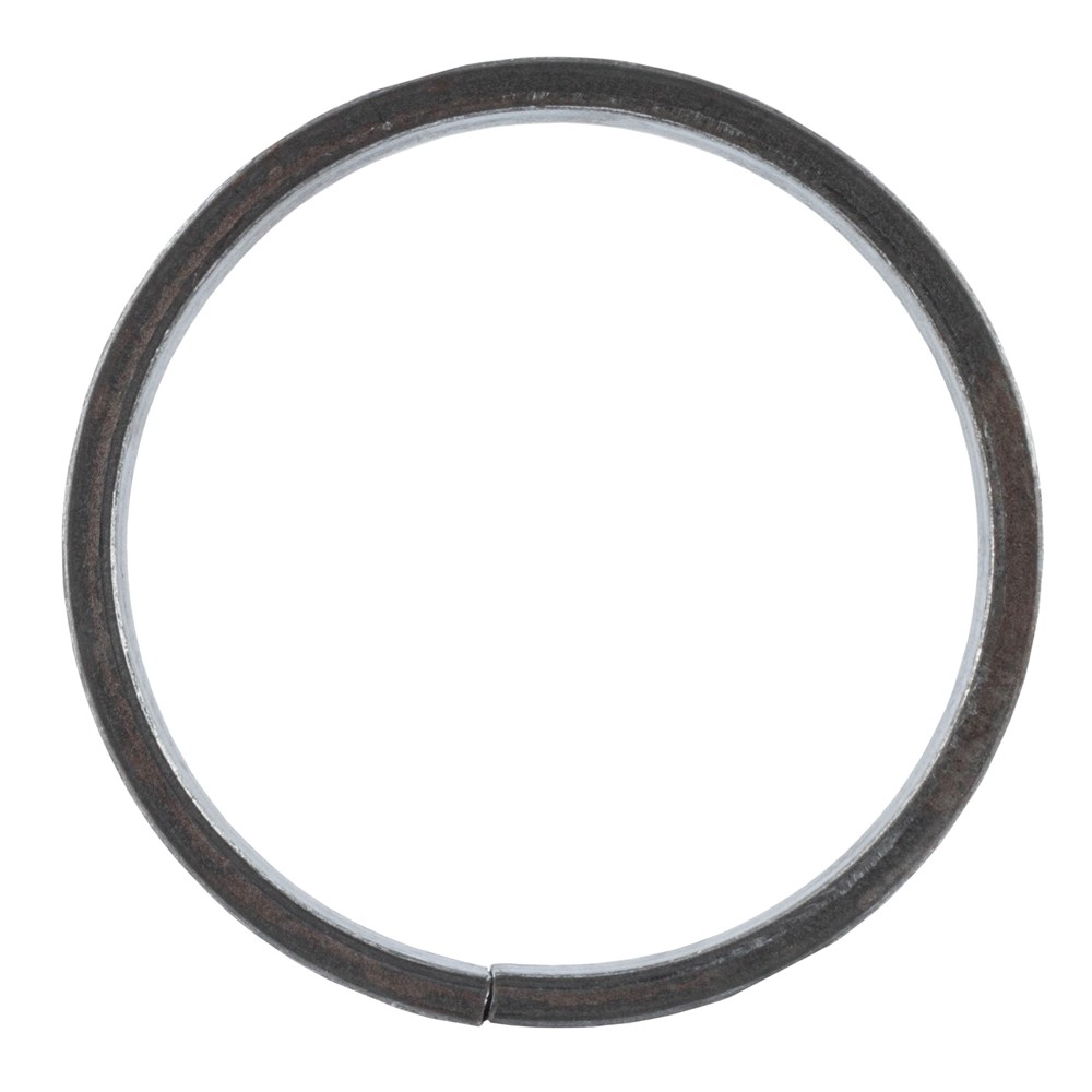 Flat Section Circle - Height 120mm Smooth - 14 x 6mm Flat Bar