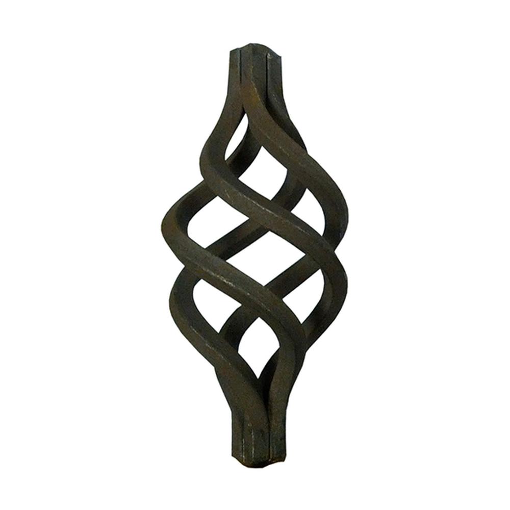 Basket - Height 160 x Length 70mm Smooth - 14mm Square Bar - F H Brundle