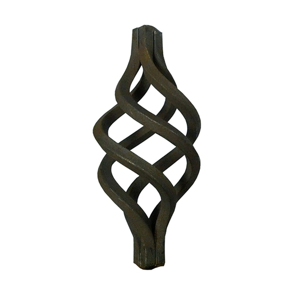 Basket - Height 160 x Length 70mm Smooth - 14mm Square Bar