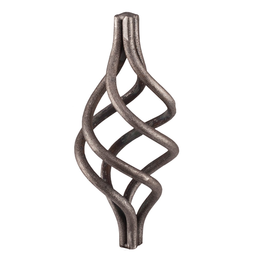 Basket Smooth Round Bar - 4 Sections 150 x 60 x 12mm
