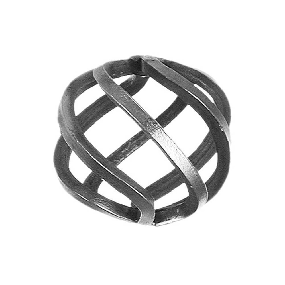 Round Basket - Height 70 x Length 70mm Smooth - 6mm Square Bar