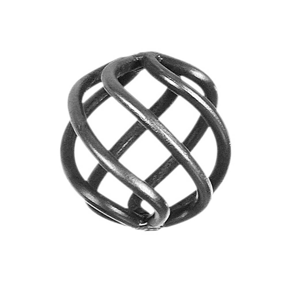 Round Basket - Height 70 x Length 70mm Smooth - 6.5mm Round Bar