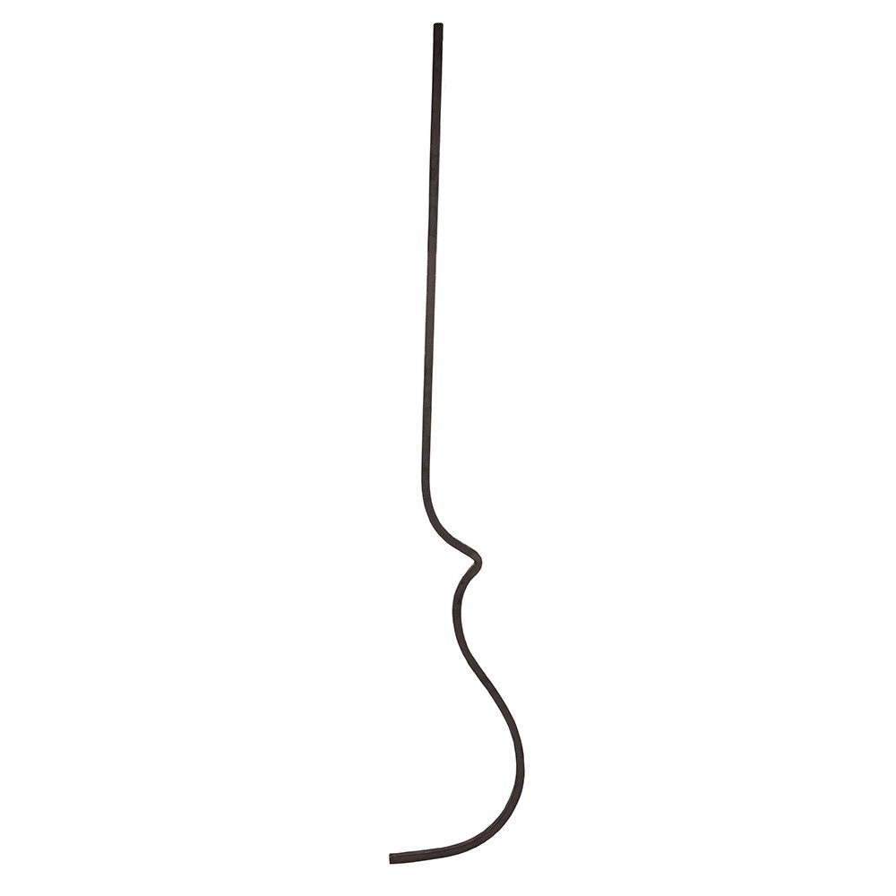 Shaped Bar - H1200 x L 200mm Smooth - 12mm Square Bar