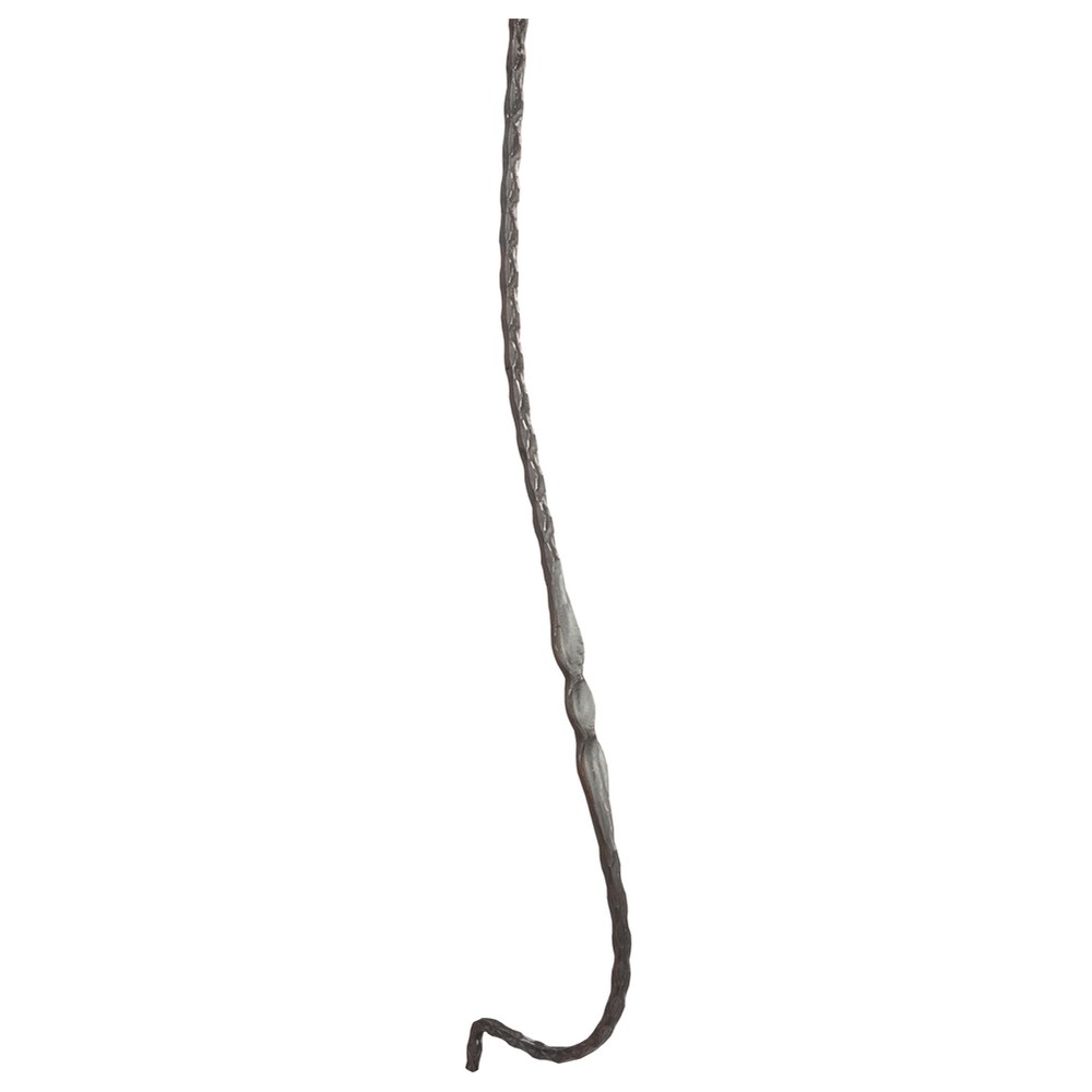 Shaped Bar - Height 950 x Length 200mm Hammered - 12mm Square Bar