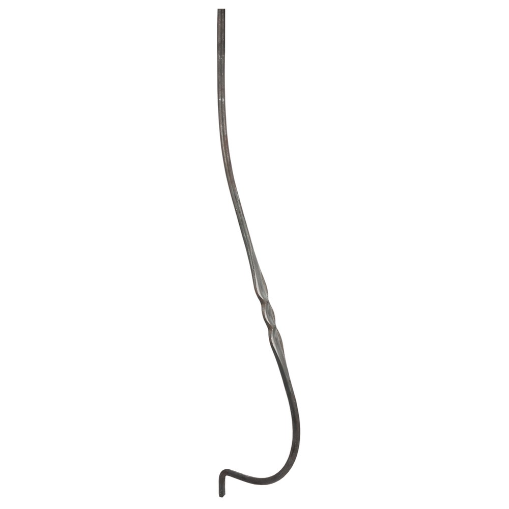 Shaped Bar - H 1200 x L 200mm Smooth - 14mm Round Bar