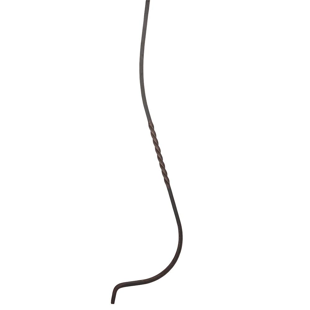 Shaped Bar - Height 950 x Length 200mm Smooth - 12mm Square Bar
