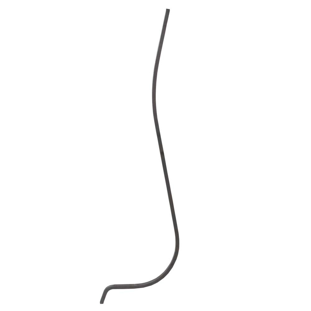 Shaped Bar - H 1200 x L 200mm Smooth - 14mm Square Bar