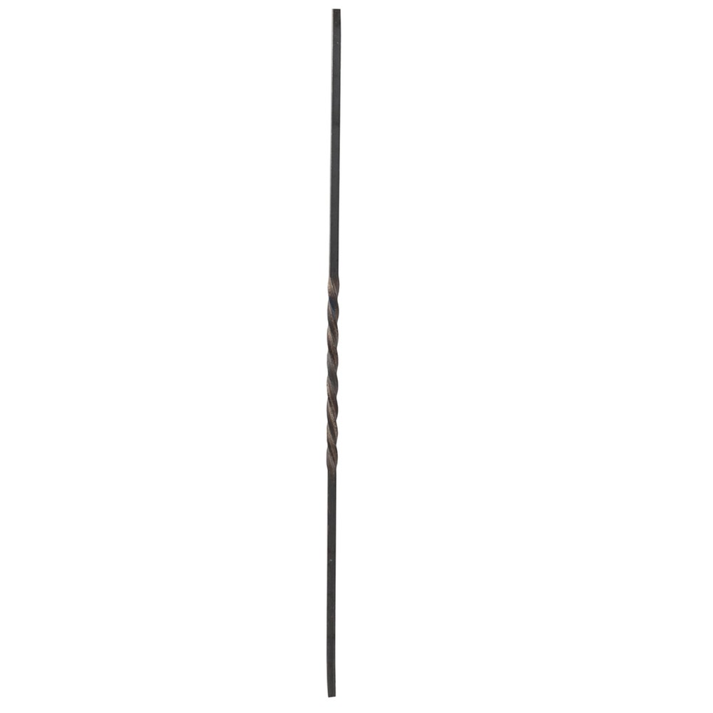 Twisted Bar - Height 1200mm Smooth - 12mm Square Bar