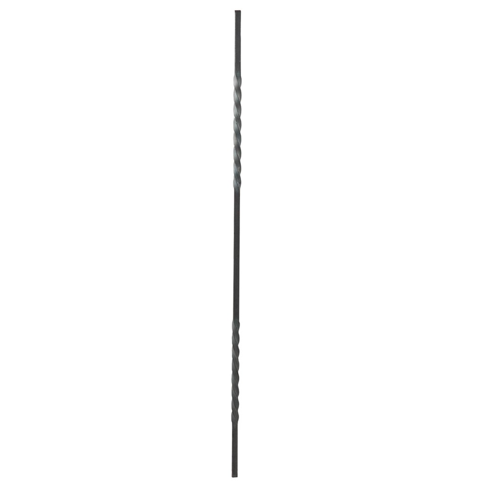 Twisted Bar - Height 950mm Smooth - 12mm Square Bar