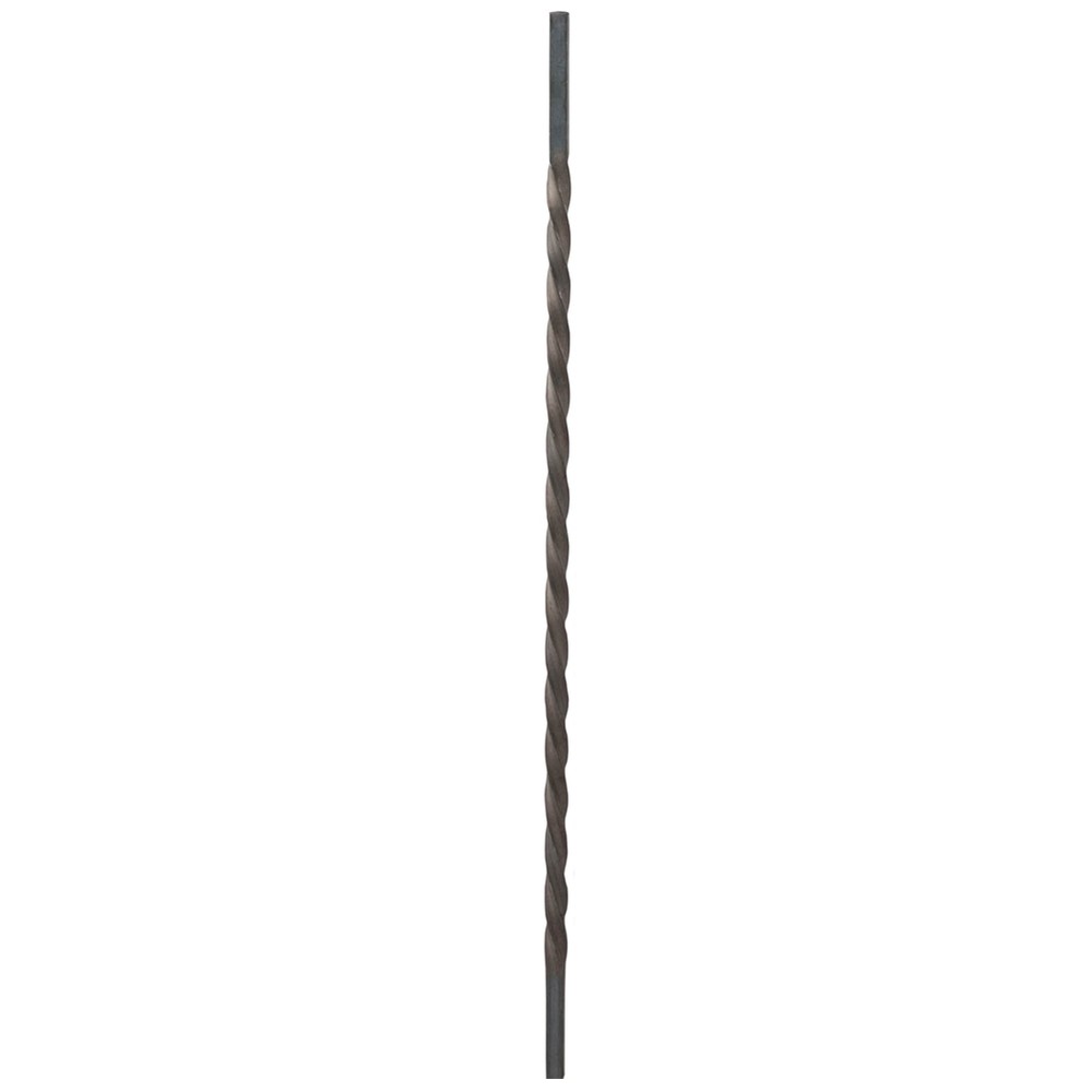 Twisted Bar - Height 950mm Smooth - 12mm Square Bar