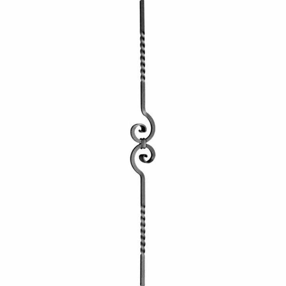 Panel Unit - H 950 x L 90mm Smooth - 12mm Square Bar