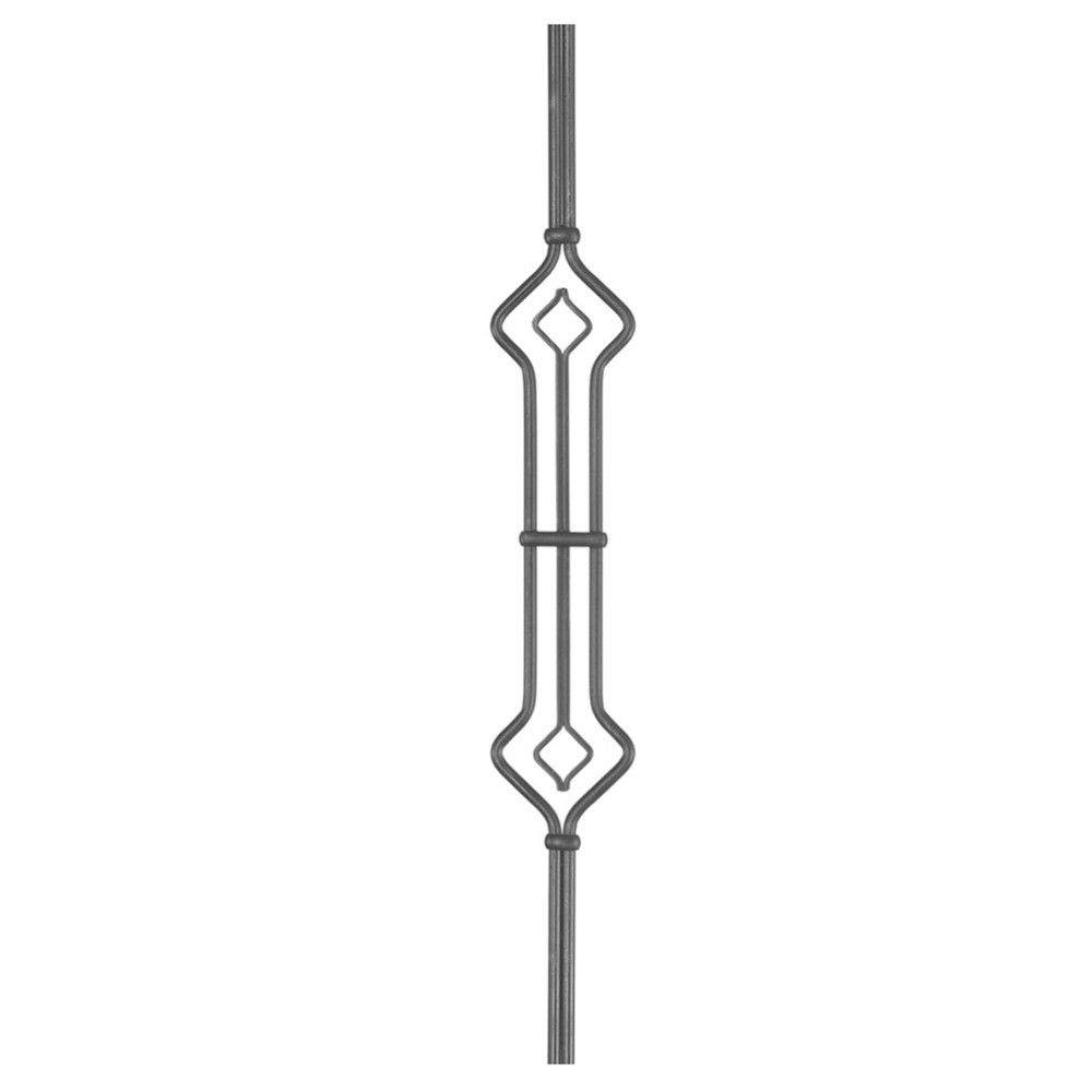 Panel Unit - H 950 x L 130mm 12mm Rd Bar Smooth - 12mm Round Bar