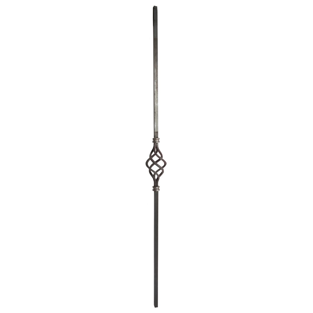 Single Basket Smooth Square Bar 950 x 12mm