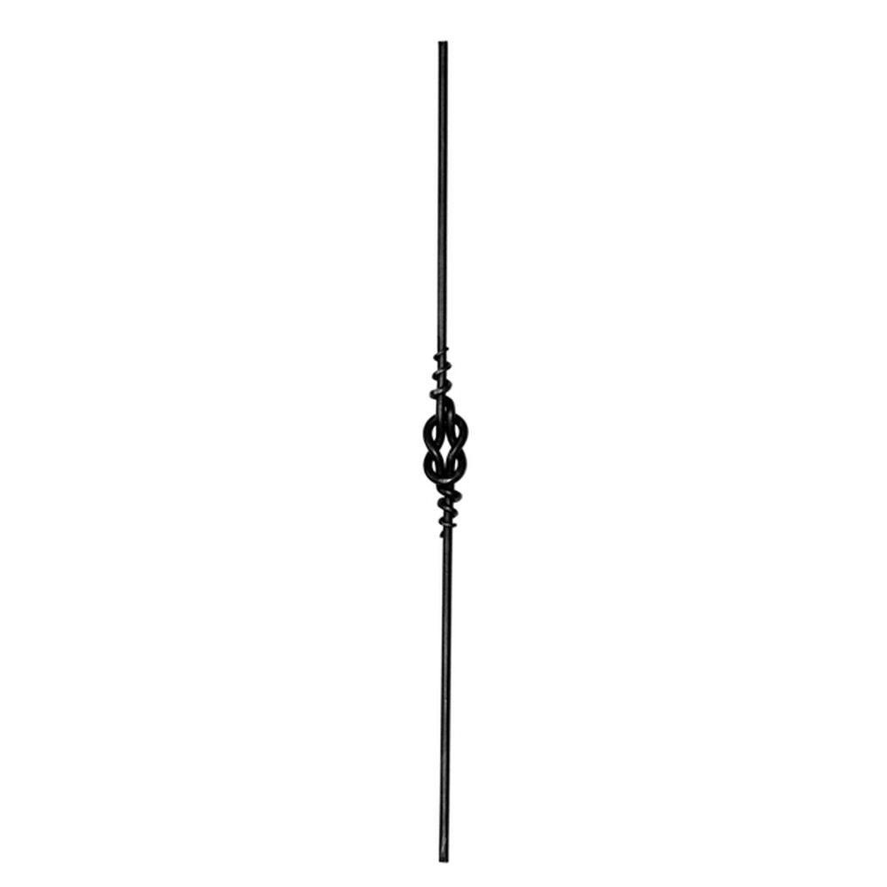 Twisted Knot Eye - Length 1000mm Smooth - 55mm Eye Dia - 12mm Round Bar