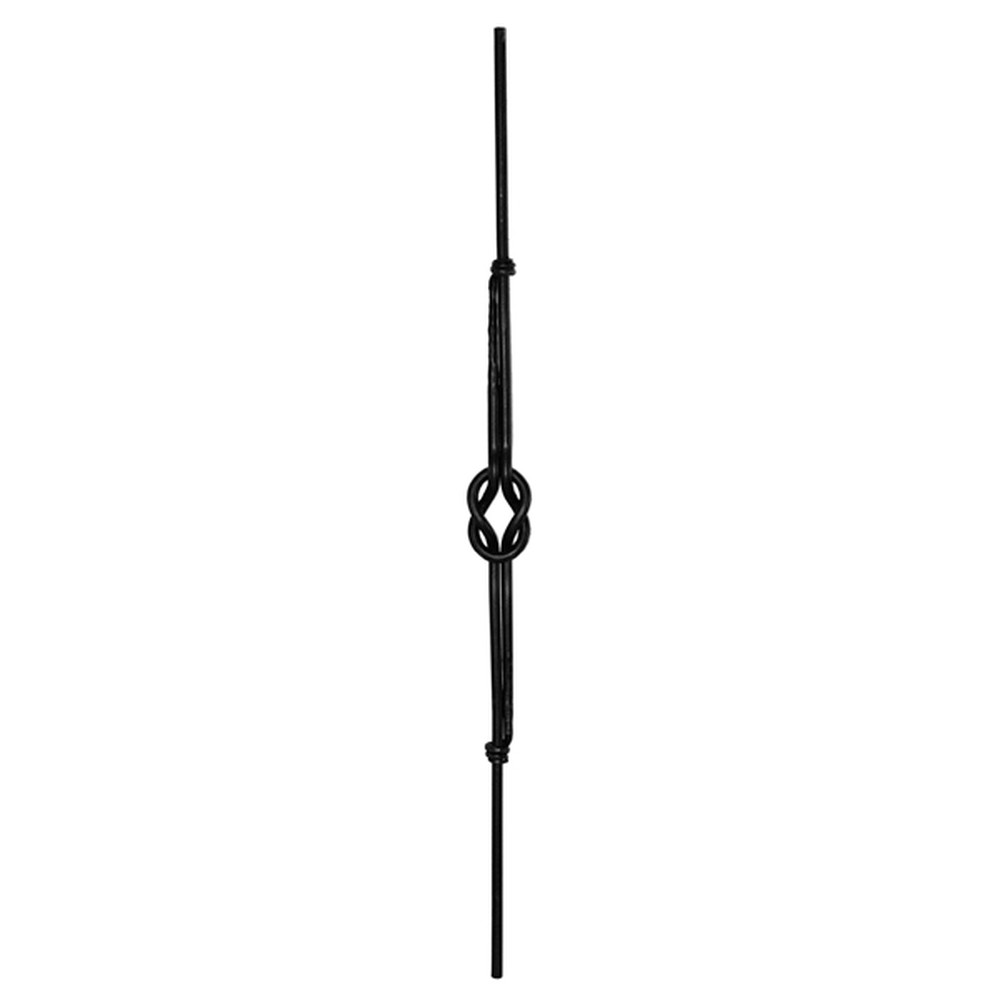 Long Knotted Eye Centre - Length 1000mm Smooth - 65mm Eye Dia - 12mm Round Bar