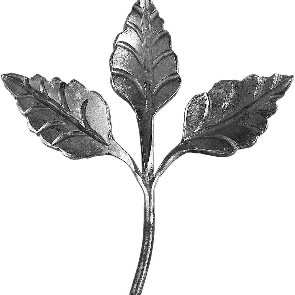 Forged Leaf - H 162 x L 150mm 3mm Thick