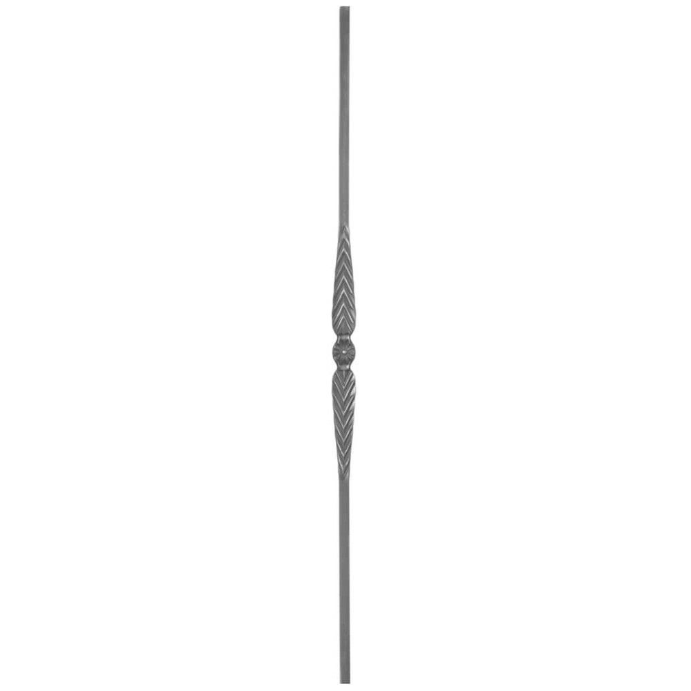 Decorative Bars - Height 950mm Textured - 12mm Square Bar