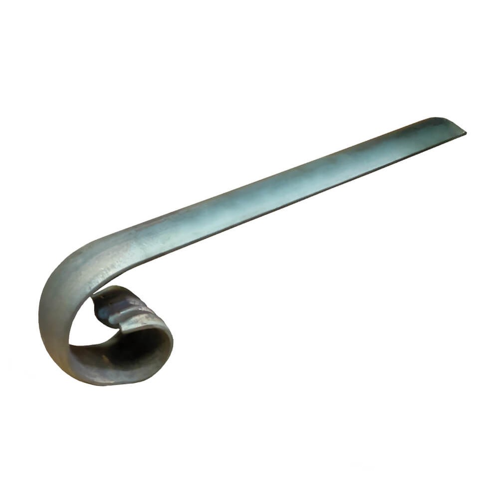 Convex Feather Edge-40x12-L400 x H100mm Handrail End