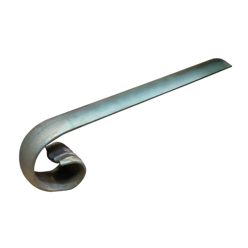 Convex Feather Edge-50x12-L200 x H100mm Handrail End - F H Brundle
