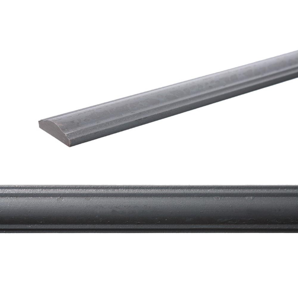 Handrail - Length 3000mm 60 x 16mm Convex Bar - F H Brundle