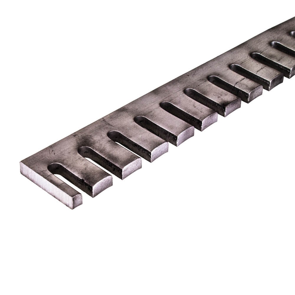 Slotted Steel Section Handrail For Spirals