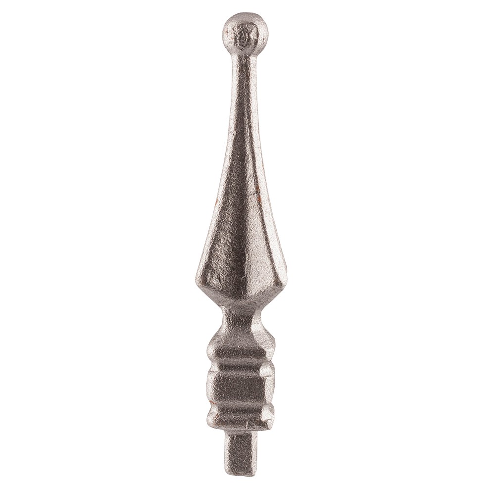 Railhead - H 125 x W 30mm - 20mm Sq Base 10mm Square Peg
