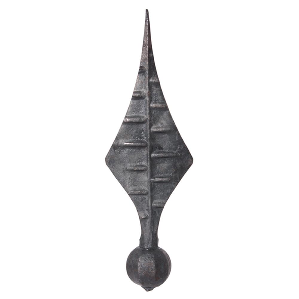 Railhead - Height 165 x Width 58mm Forged 29mm Round Base - F H Brundle