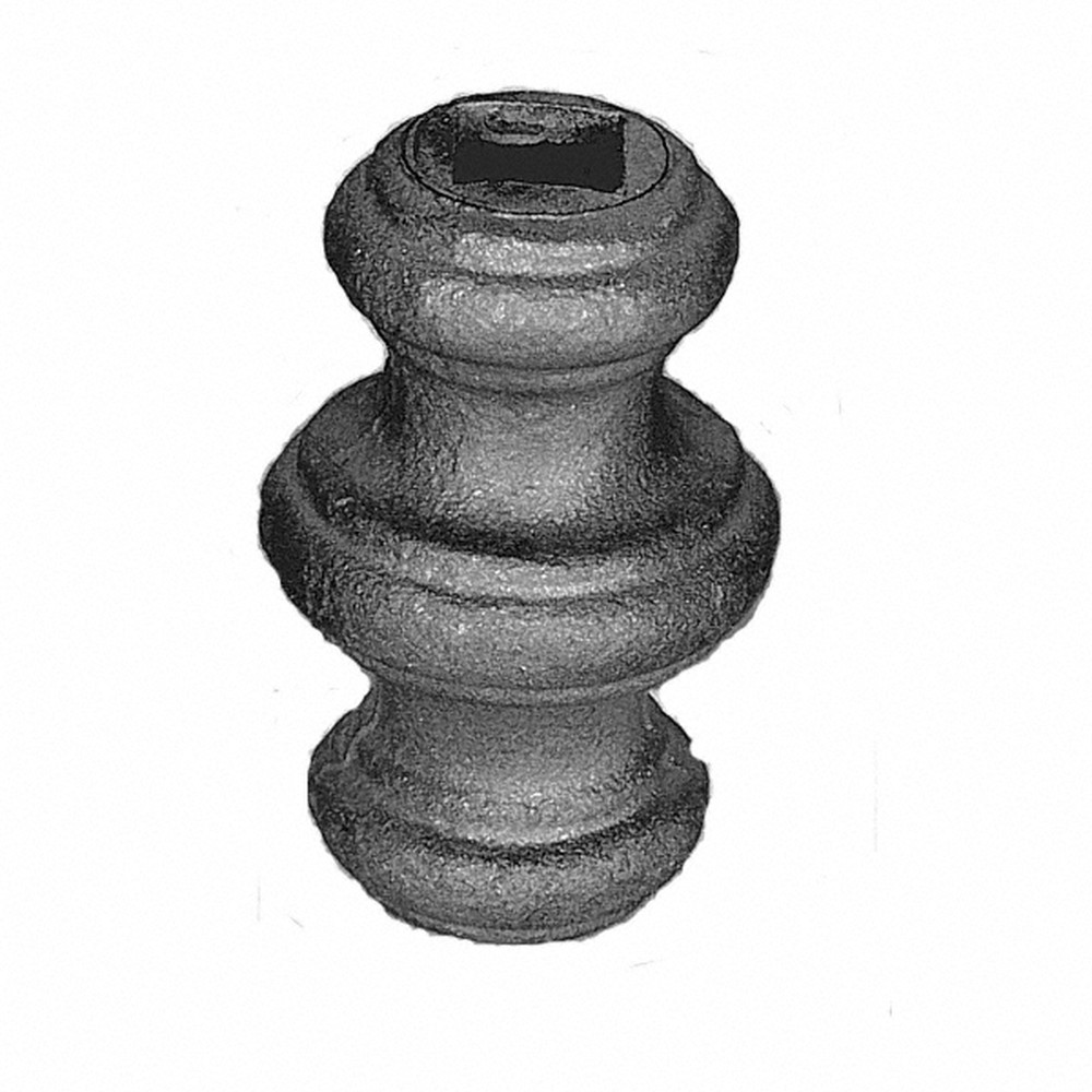 Steel Bush - Height 67 x Width 45mm 12.5mm Square Hole