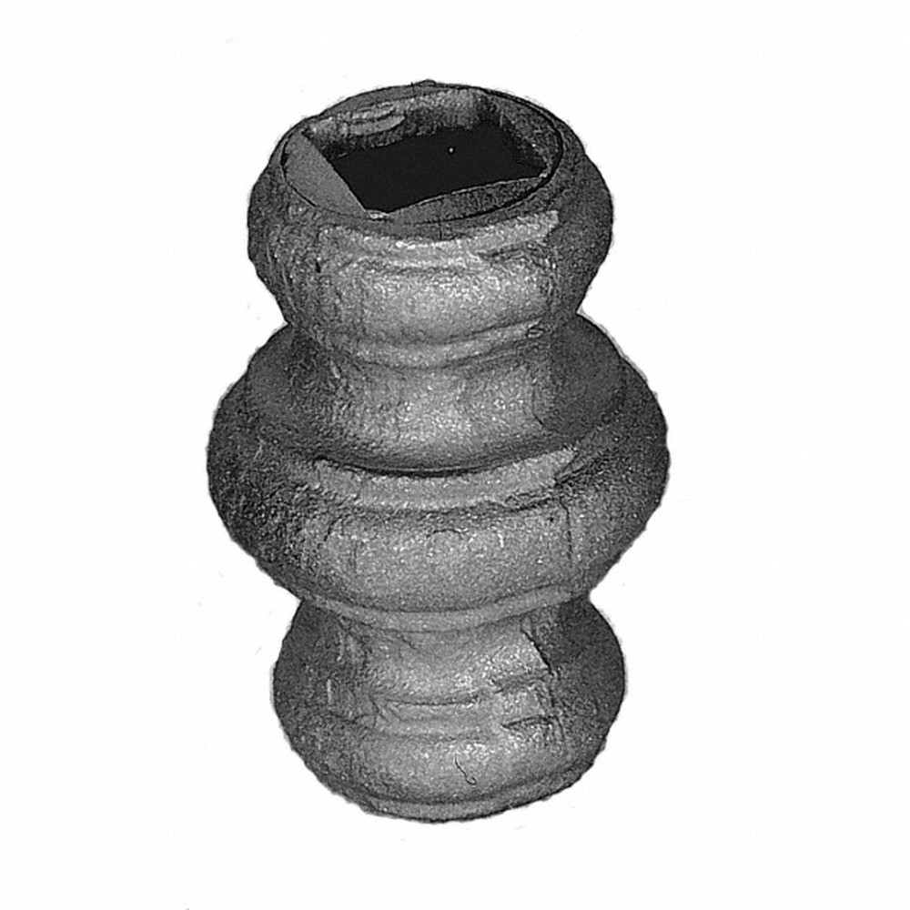 Steel Bush - Height 80 x Width 50mm 16.5mm Square Hole