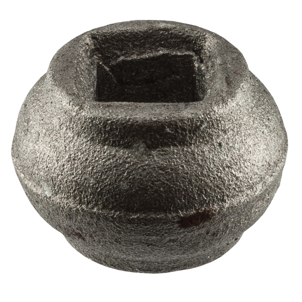 Steel Bush - Height 25 x Width 35mm 12.5mm Square Hole