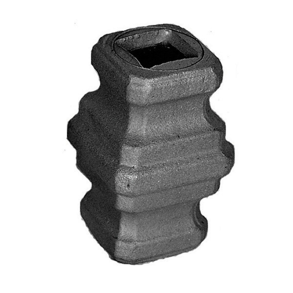 Steel Bush - Height 68 x Width 40mm 12.5mm Square Hole