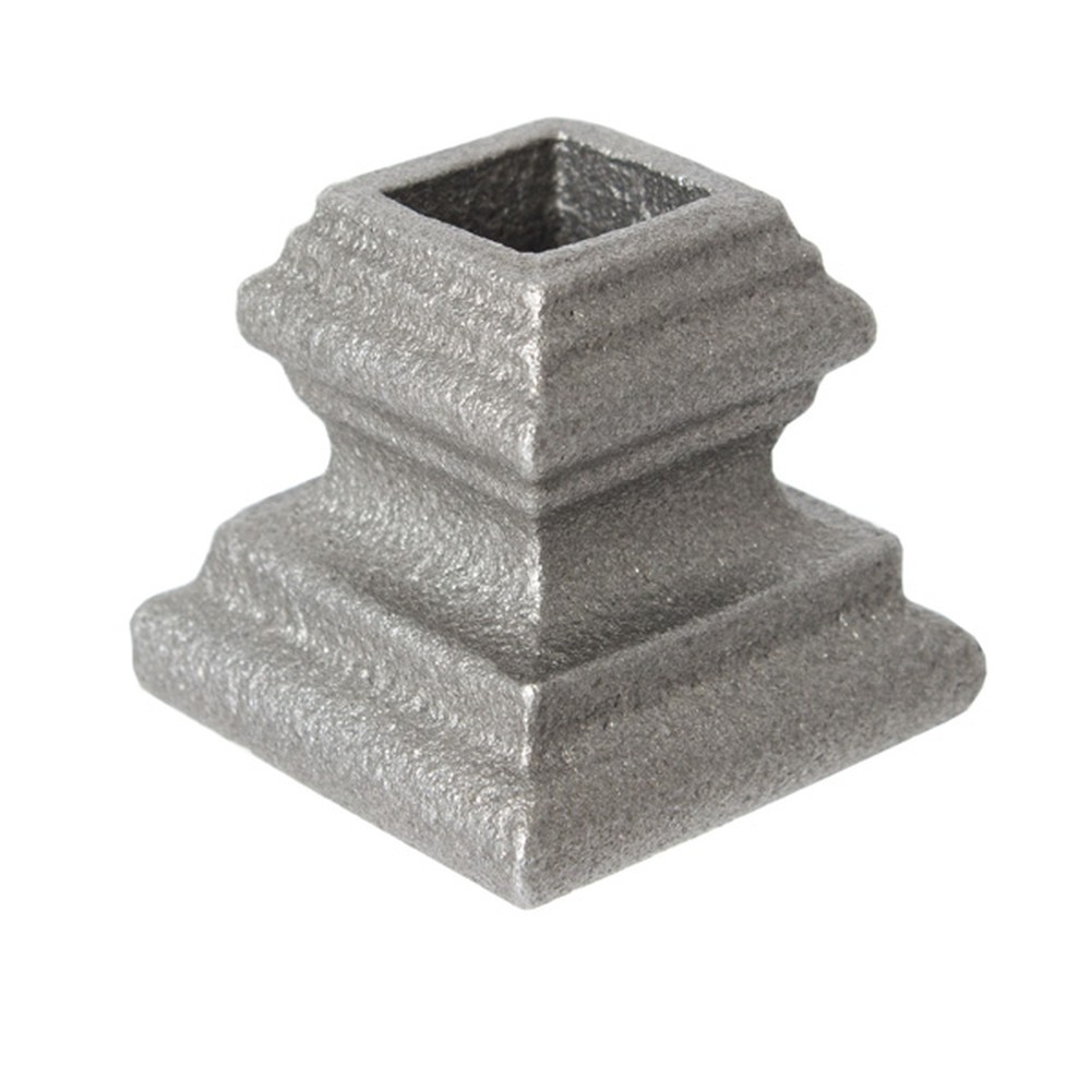 Cast Iron Bush - H 38 x W 40mm 16mm Square Hole