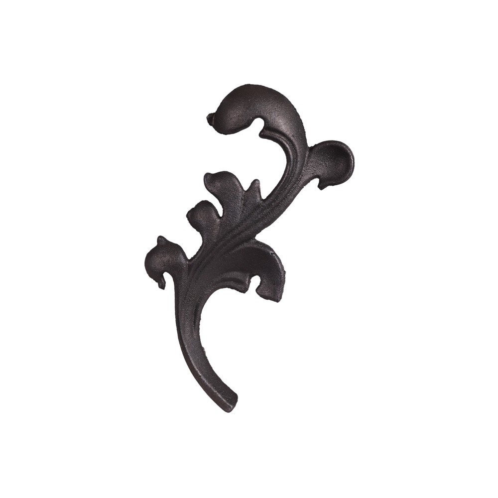Cast Steel Leaf 105 x 220 x 16 x 8mm Stem - Right Hand