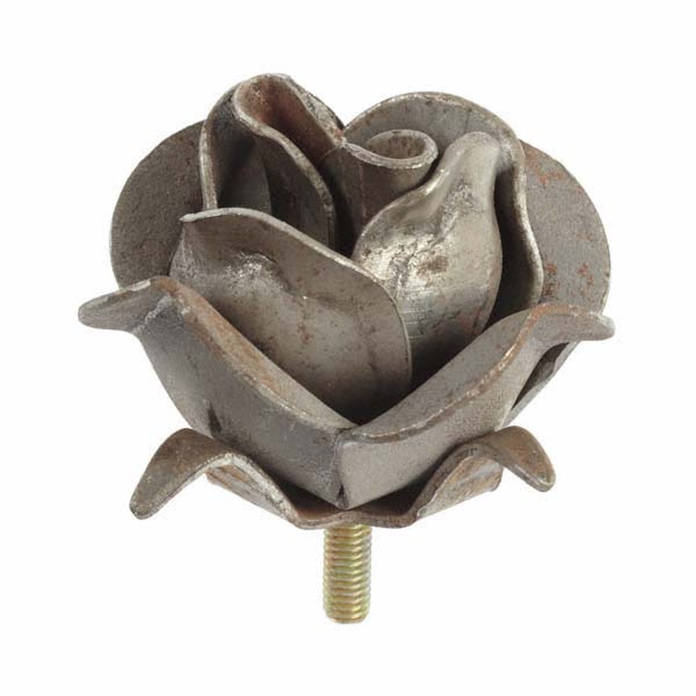 Flower - Dia 55mm x 0.5mm Thick With 5mm Threaded Stem